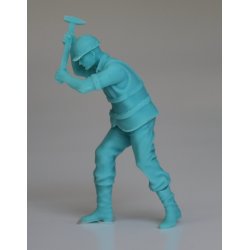 Arbejdsmand med forhammer, skala 1/25