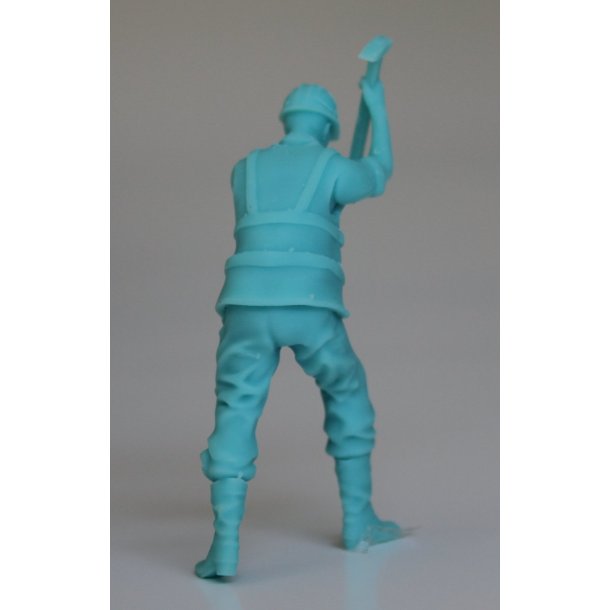Arbejdsmand med forhammer, skala 1/25