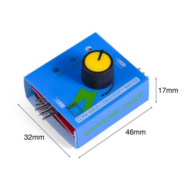 Servotester (3 funktioner)