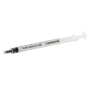 Engangssprøjte, 1 ml