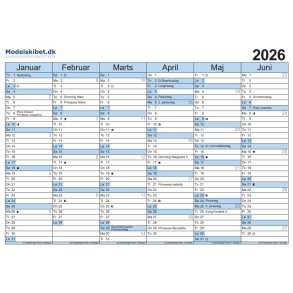 GRATIS! Kalender for 2026