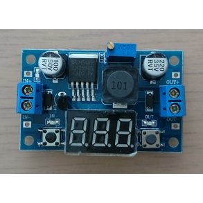 Variabel spndingsregulator med display