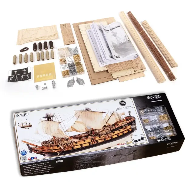 Pirate Ship Royal Fortune, skala 1/65