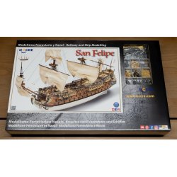 San Felipe (inkl. sejl og maling), skala 1/86