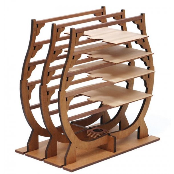 Santisima Trinidad - Sektion af skrog