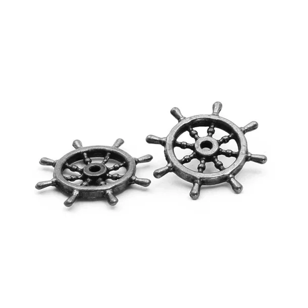 Rat �24 mm i metal, 2 stk.