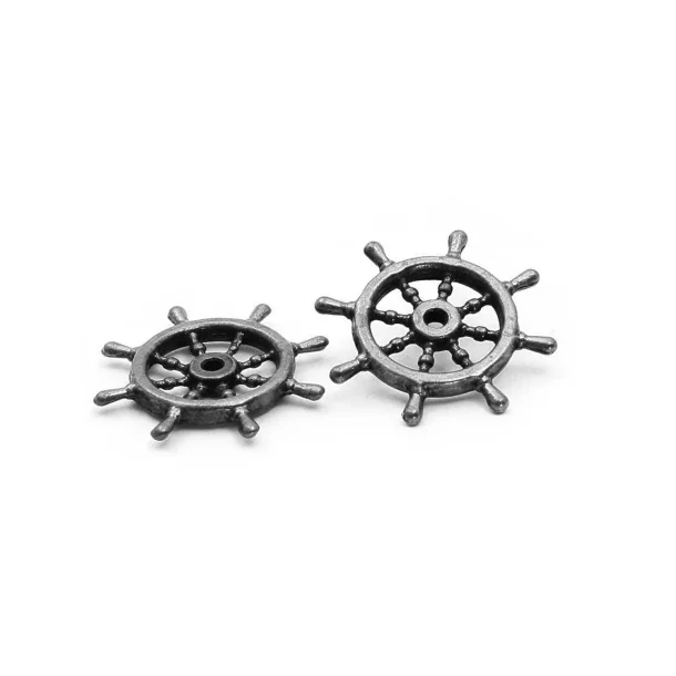 Rat �15 mm i metal, 2 stk.