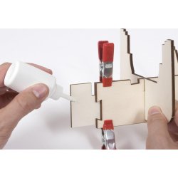 Klemmer i metal, 6 stk.