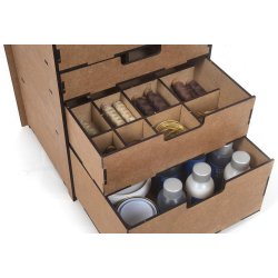 Kommode med 4 skuffer