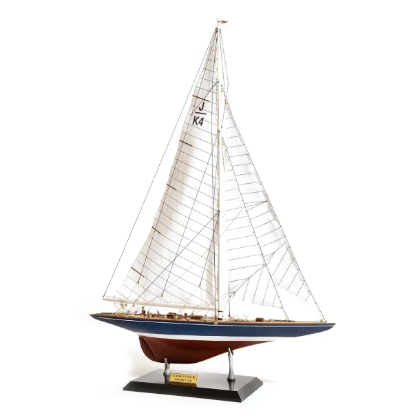 Komplet b�dstand til Endeavour Yacht Model � America�s Cup 1934