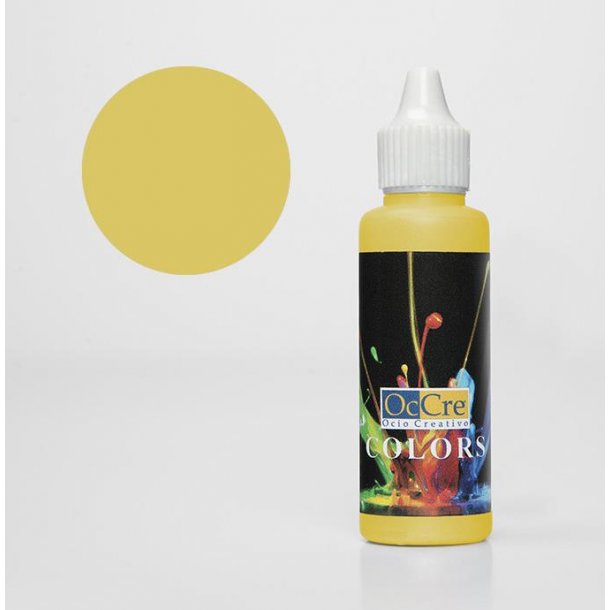 Akrylmaling (19306), Gul 30 ml