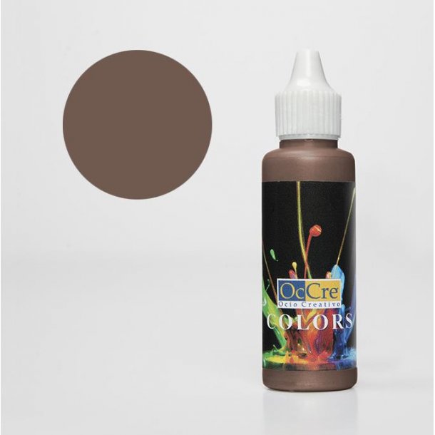 Akrylmaling (19307), Mrk brun 30 ml