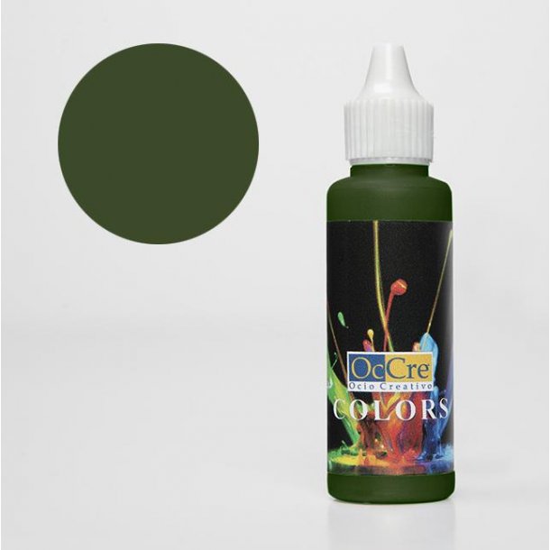 Akrylmaling (19315), Mrk grn 30 ml