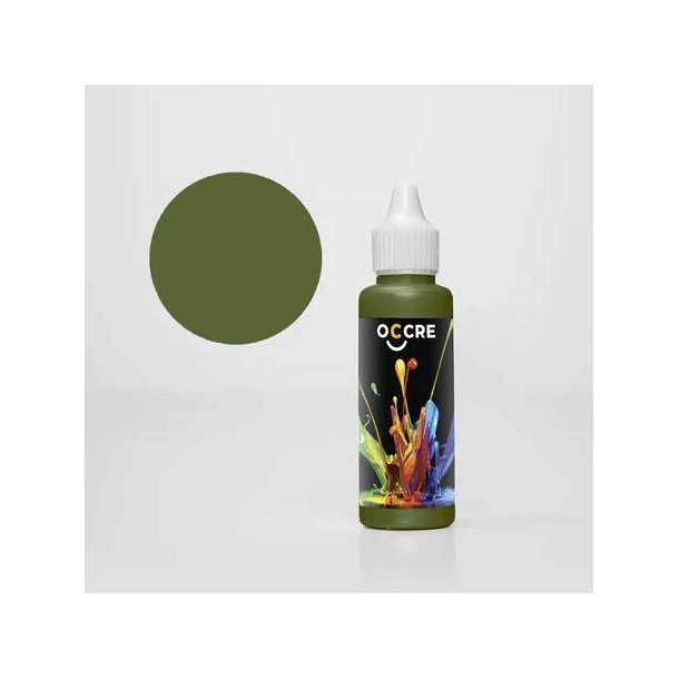Akrylmaling (19388), Oliven grn 30 ml