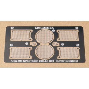King Tiger Photo Etched Grille Set