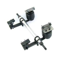 Traileraksel med luftaffjedringsattrap