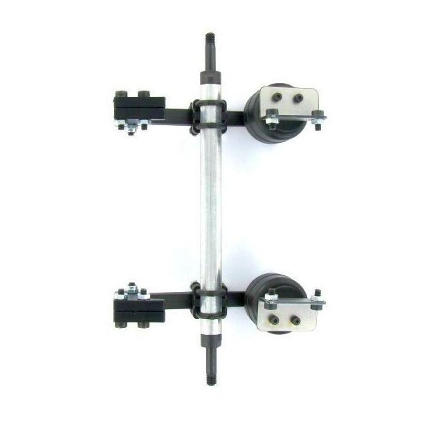 Traileraksel med luftaffjedringsattrap