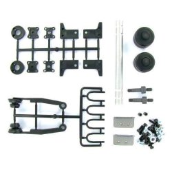 Traileraksel med luftaffjedringsattrap