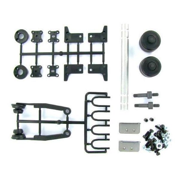 Traileraksel med luftaffjedringsattrap