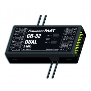 GR-32 HoTT 16-kanals modtager 2,4 GHz