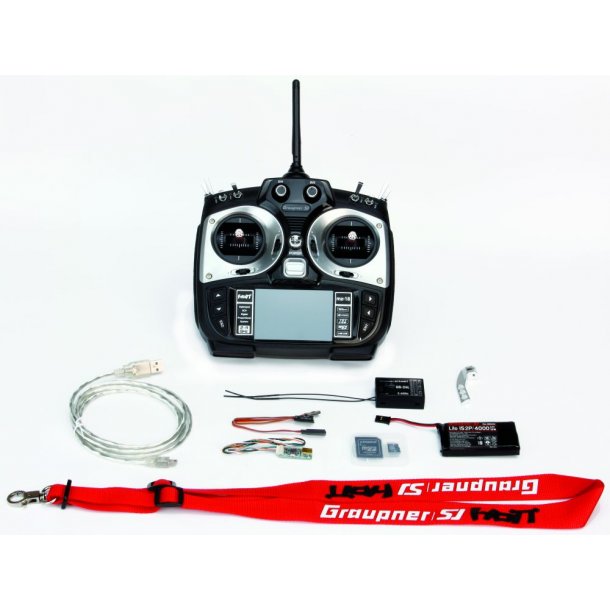 Graupner mz-18, 9 kanalers HoTT radioanlg