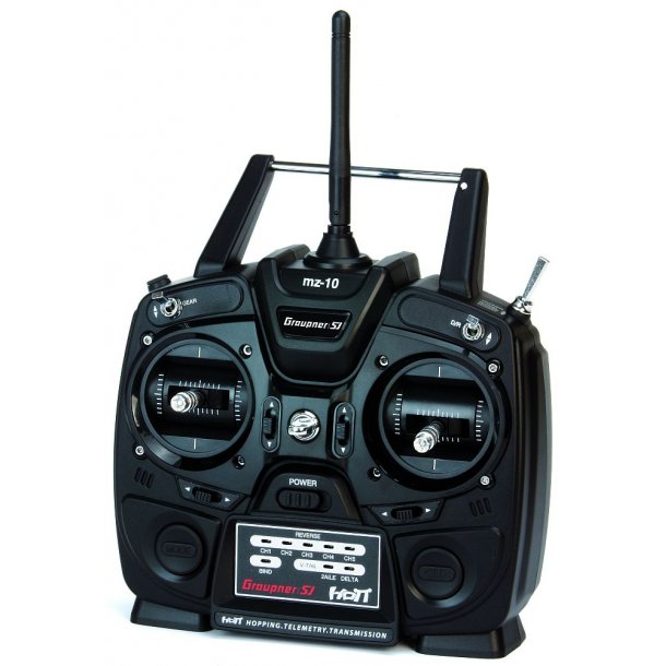 Graupner mz-10 radioanlg 5 kanaler HoTT (Sender)