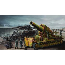 Morser Karl-Gerat 040/041 med jernbane