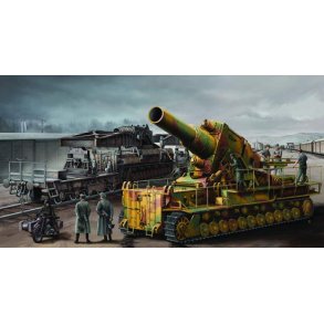 Morser Karl-Gerat 040/041 med jernbane