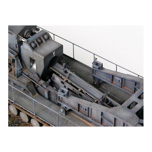 Morser Karl-Gerat 040/041 med jernbane