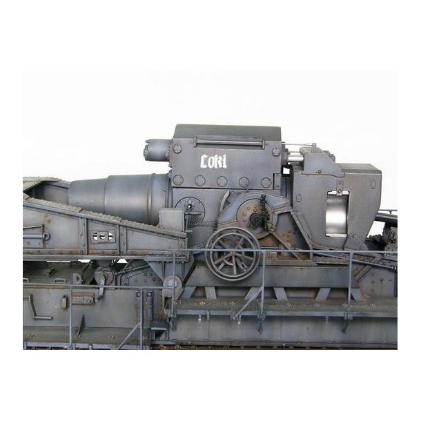 Morser Karl-Gerat 040/041 med jernbane