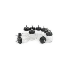 Glas til airbrush, 22 cc. 1 stk.