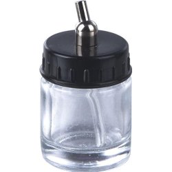Glas til airbrush, 22 cc. 1 stk.