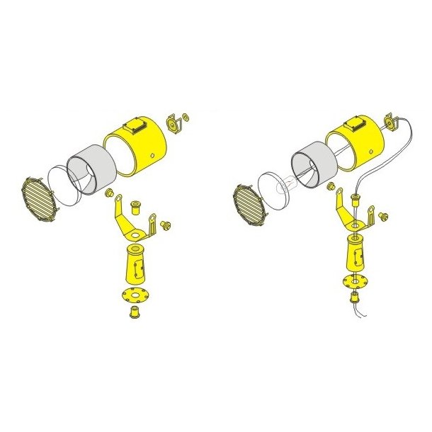 Projektrhus, 20 x 10 mm