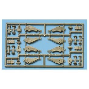 Kanonlavet p plast, 8 stk.