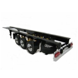 3-akslet trailer, undervogn