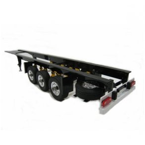 3-akslet trailer, undervogn