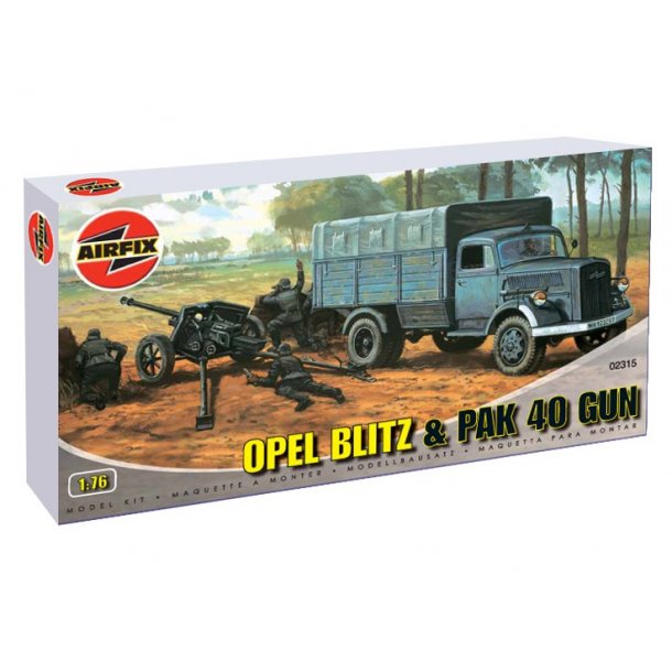 Opel Blitz and Pak 40