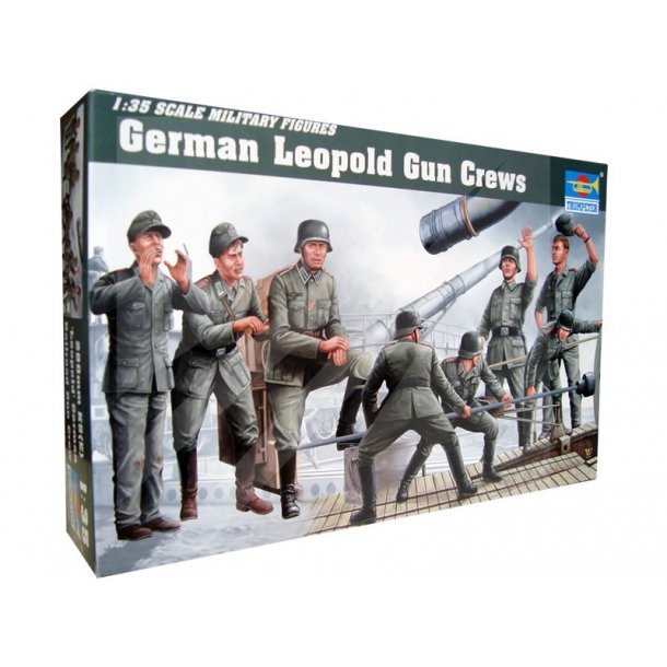 German Crew Leopold Railroad Gun