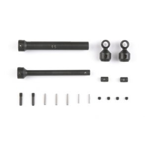 CR-01 95mm Steel Prop Shaft - Carbon