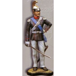 Italiensk kavaleri-officer, 120 mm resinfigur