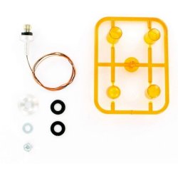 HELLA rotorblink orange, vippebar +/- 5