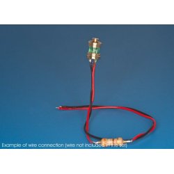 Lanterne Grn inkl. LED, 6 x 4 mm, 1 stk