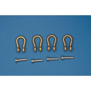 Sjækel, 7,6 x 4,6 x 1,0 mm. Type A. 1 stk.
