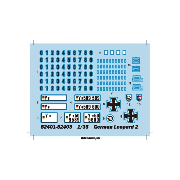Leopard 2A4 - tysk udgave