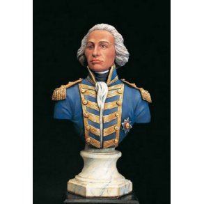 Buste af Lord Nelson i skala 1/10