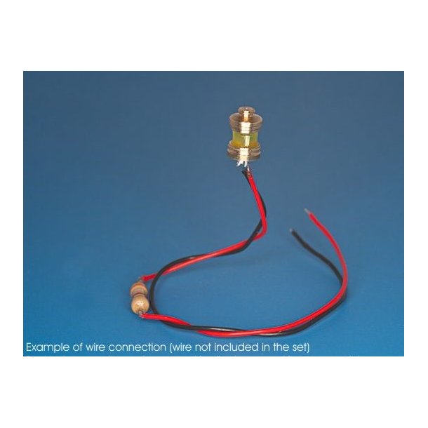 Lanterne, inkl. LED 6 x 4 mm, 1 stk