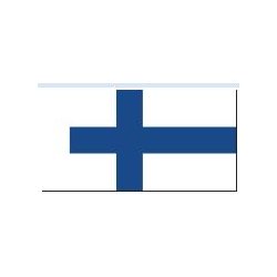 Finsk flag, strrelse AA - 15 mm