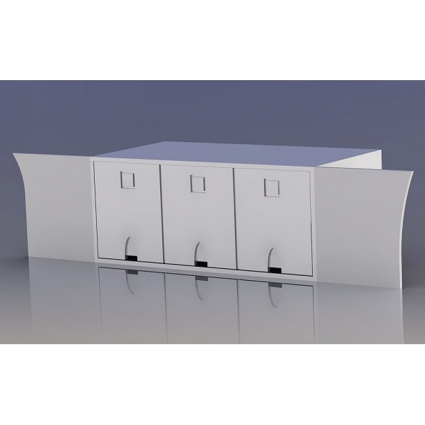 Sideskabe til lastbiler, model 120