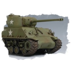 U.S. M4A3E8 Tank &acute;Korean War&acute;