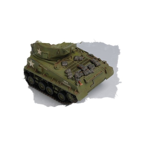 U.S. M4A3E8 Tank &acute;Korean War&acute;